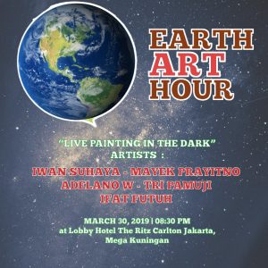 Earth ART Hour 2019 – The Ritz Carlton Jakarta